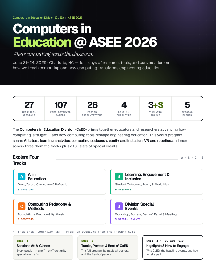 Highlights & How to Engage — front page preview